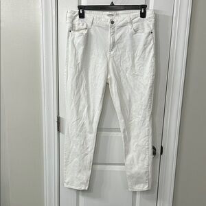 Women's White Rockstar Jeans